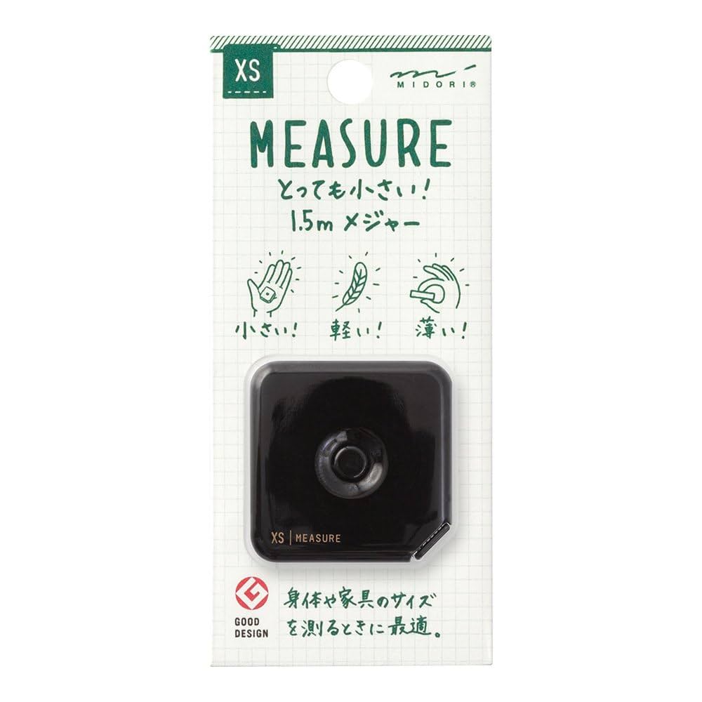 メジャー Amazon.co.jp: ミドリ メジャー XS メジャー 1.5m 黒 35278006